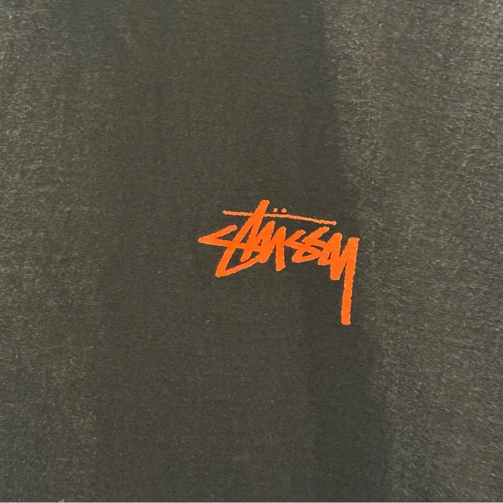 Stussy Wizard Graphic T-Shirt Black XL Vintage Style Streetwear 8-Ball Spell - Picture 4 of 10